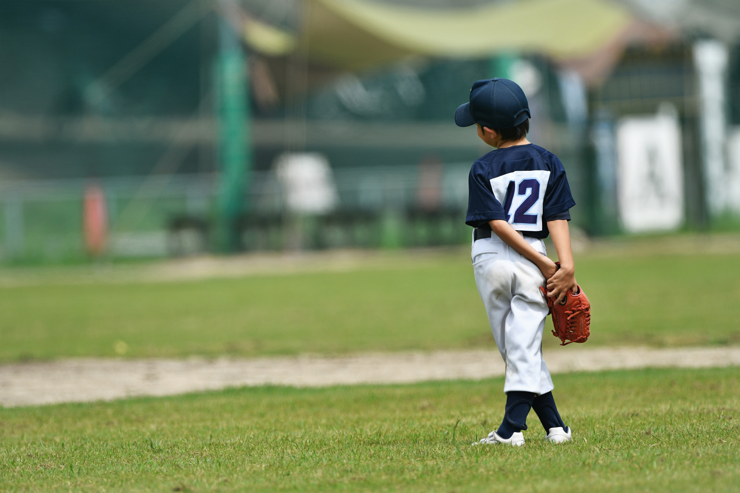Practice of boys' baseball